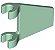 Bandeira Trapezoidal 2x2 Sand Green - Imagem 1
