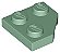 Placa com Canto Cortado 2x2 Sand Green - Imagem 1