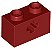 Tijolo Technic 1x2 com Furo para Eixo Vermelha Escura - Imagem 1