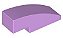 Tijolo curvo 3x1 Lilás - Medium Lavender - Imagem 1