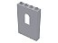 Painel 1x4x5 com janela Cinza Claro - Imagem 1