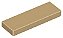 Placa Lisa 1x3 Bege Escura - Imagem 1