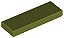 Placa Lisa 1x3 Olive Green - Imagem 1