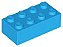 Tijolo 2x4 Dark Azure - Imagem 1