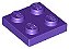 Placa 2x2 Dark Purple - Imagem 1