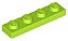 Placa 1x4 Verde Limão - Imagem 1