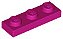 Placa 1x3 Magenta - Imagem 1