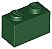 Tijolo 1x2 Verde Escuro - Imagem 1