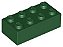 Tijolo 2x4 Verde Escuro - Imagem 1