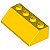 Tijolo Inclinado 45 2x4 Amarelo - Imagem 1