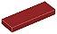 Placa Lisa 1x3 Dark Red - Imagem 1