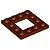 Placa Modificada 4x4 com Recorte 2x2 Marrom - Imagem 1