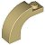 Tijolo com Arco 1x3x2 topo Curvo Bege - Imagem 1
