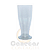 100 Copos Tulipa 300ml Acrílico TRANSPARENTE – SEM PERSONALIZAÇÃO - Imagem 1