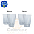 100 Copos de Shot Dose Acrílico 70ml TRANSPARENTE – SEM PERSONALIZAÇÃO - Imagem 1
