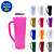 100 Copos Caneca Long Copazo 400ml Acrílico – SEM PERSONALIZAÇÃO - Imagem 1