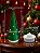 Árvore de Natal Minimalista Nordic Glow com Vela LED – Iluminação Decorativa de Mesa (18cm) - Imagem 5