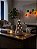 Árvore de Natal Minimalista Nordic Glow com Vela LED – Iluminação Decorativa de Mesa (18cm) - Imagem 4