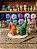 Kit Dupla de Elefantes Decorativos Estilo Amigurumi 3D - Imagem 2