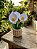 Vasinhos Decorativos Cacto e Flores com Textura Croche - Imagem 2