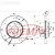 Disco freio ventilado par dianteiro Hyundai Fremax bd3290 Trajet - Imagem 2
