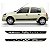 Adesivo Lateral Renault Clio RSport 4 Portas Hatch e Sedan Faixa Adesiva Colante Fita - Imagem 1