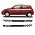 Adesivo Lateral Renault Clio 2 Portas Sport Faixa Colante Fita Tuning - Imagem 3