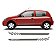 Adesivo Lateral Renault Clio 2 Portas Sport Faixa Colante Fita Tuning - Imagem 1