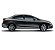 Adesivo Lateral Para Civic e New Civic Honda Mod Cv6 Faixa colante Fita - Imagem 4