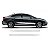 Adesivo Lateral Para Civic e New Civic Honda Mod Cv6 Faixa colante Fita - Imagem 2