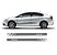 Adesivo Lateral Para Civic e New Civic Honda Mod Cv6 Faixa colante Fita - Imagem 5