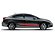 Adesivo Lateral Para Civic e New Civic Honda Mod Cv6 Faixa colante Fita - Imagem 9