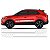 Faixa Lateral Adesiva Creta Cr2 Fita Adesivo Colante Hyundai SUV - Imagem 5