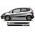 Adesivo Lateral Honda Fit Ft6 Sport Faixa Colante Fita Tuning - Imagem 1