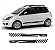Adesivo Lateral Para Fiat Idea Faixa Fi1 Fita Colante Essence Attractive - Imagem 4