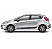 Adesivo Para New Fiesta 3 Ford Faixa Lateral Fita Colante Tuning - Imagem 4