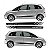 Adesivo Lateral Para Chevrolet Meriva Faixa Mv2 Tuning Fita Colante Adesiva Sticker - Imagem 5