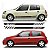Kit Acessórios Peças Adesivo lateral Renault Clio 4 potas hatch e sedan Sport Fita Colante SRT - Imagem 1
