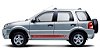 Kit Adesivo modelo G1 Sport para Ford EcoSport antiga faixa lateral tuning SRT Wolf 1 acessórios - Imagem 3