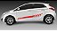 Kit Adesivo faixa lateral tuning Hyundai HB20 hatch e sedan modelo Sport SRT - Imagem 1