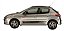 Adesivo faixa lateral tuning Peugeot 206 e 207 (4 portas) modelo Sport listrado fita colante SRT - Imagem 3