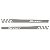 Adesivo faixa lateral Ford Fiesta G1 2 ou 4 portas modelo Fiesta Antigo Sport - Imagem 7