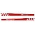 Adesivo faixa lateral Ford Fiesta G1 2 ou 4 portas modelo Fiesta Antigo Sport - Imagem 9