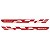 Onix e Novo PrismaAdesivo Lateral Os4 Sport Kit Faixa Adesiva Fita Colante Acessorio SRT Wolf 1 X11Auto - Imagem 10