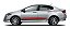 Adesivo Honda City geraçao 1 G1 Sport Faixa Fita Colante SRT - Imagem 4