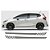 Kit Adesivo New Fit Honda Faixa Lateral modelo M1 Acessórios Fita Colante SRT Wolf 1 - Imagem 12