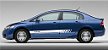 Adesivo Honda New Civic Faixa Lateral modelo CV3 Fita Colante SRT - Imagem 2