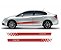 Adesivo Honda New Civic Faixa Lateral modelo CV3 Fita Colante SRT - Imagem 10