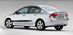 Adesivo Honda New Civic Faixa Lateral modelo CV3 Fita Colante SRT - Imagem 4