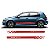 Kit Adesivo VW Golf G5 Faixa Lateral Modelo Sport Acessórios Automotivos SRTWolf1 Tuning - Imagem 8